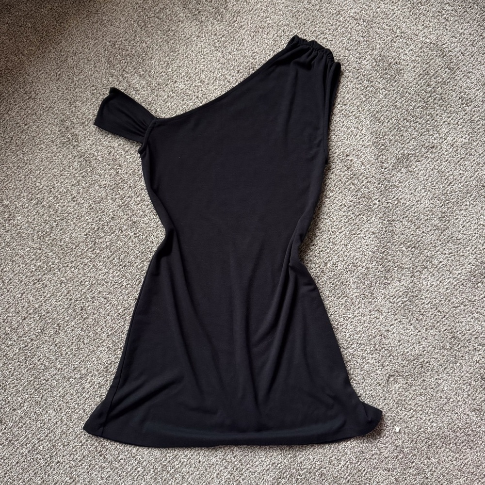 Free People Good Feels One-Shoulder Mini Dress - Picture 3 of 4
